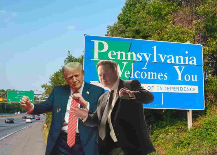 Trump Musk Pennsylvania