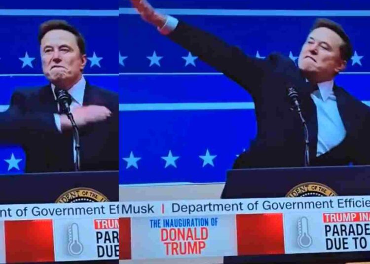 Musk Nazi salute