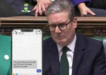 Keir Starmer ratioed