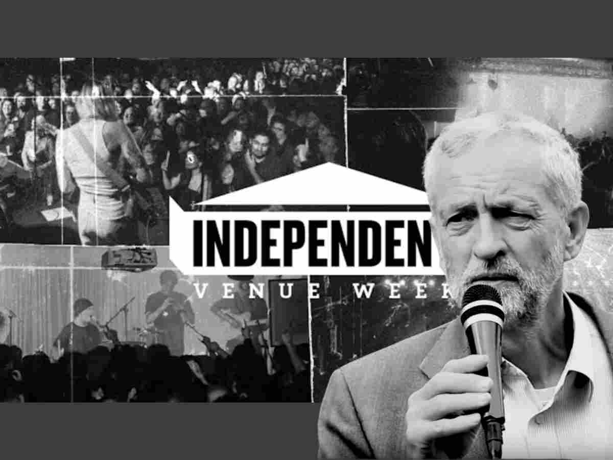 It’s Independent Venue Week supported by Corbyn Canary