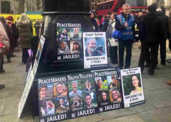 Met Police already threatening peaceful protesters at the ‘Lord Walney’ 16 appeal hearing