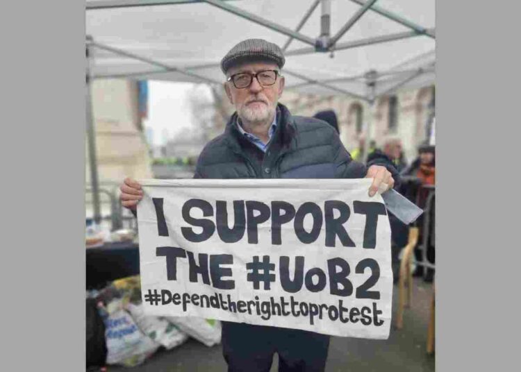 University of Birmingham is targeting a student over their support for Palestine