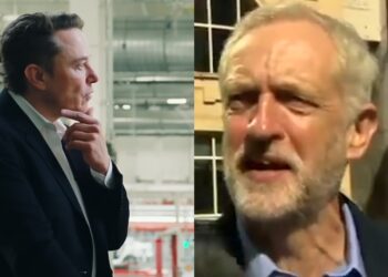 Elon Musk Jeremy Corbyn
