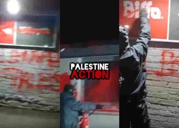Palestine Action Biffa Glasgow and Edinburgh