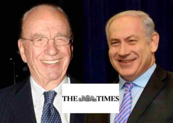 Israel Murdoch Netanyahu the Times