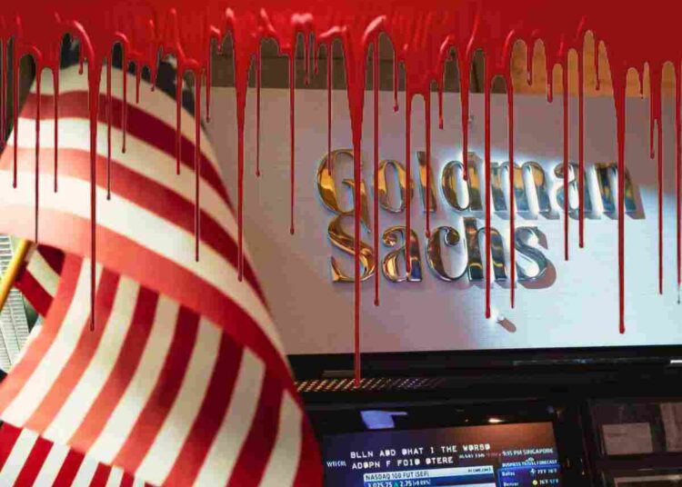 Goldman Sachs has underwritten $7bn in Israel military bonds