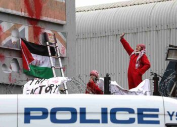 Palestine Action shut down Rafael weapons factory in Newcastle