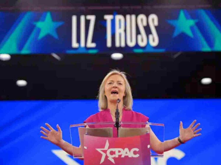 Liz Truss at the CPAC conference