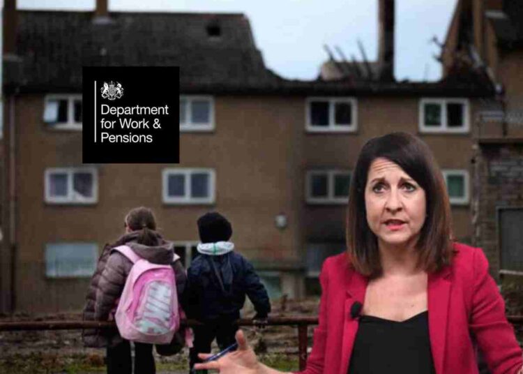 DWP child poverty Labour