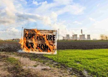 Drax protest