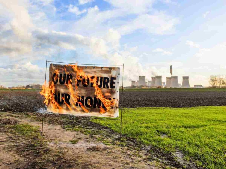 Drax protest