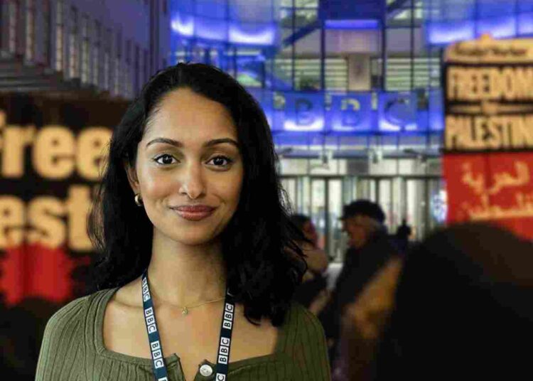 Former BBC journalist Karishma Patel has called out the broadcaster over its complicity with Israel