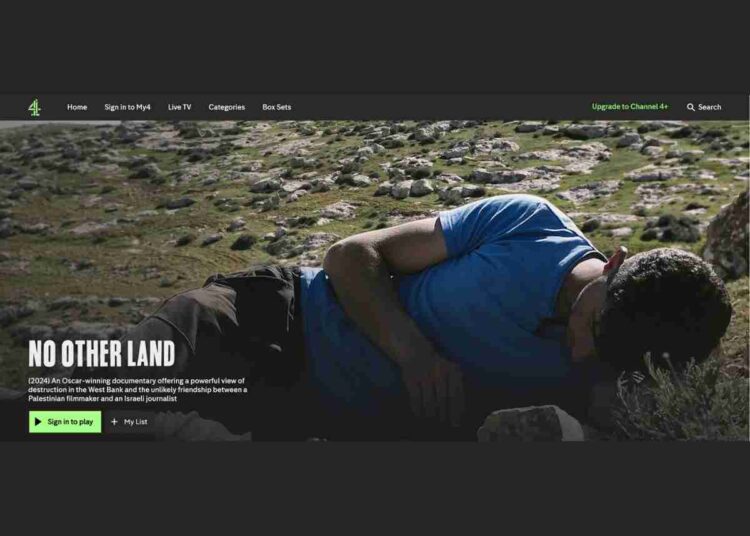 Channel 4 is under fire for screening No Other Land