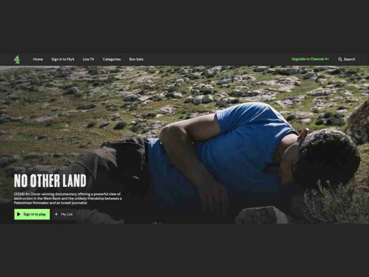 Channel 4 is under fire for screening No Other Land