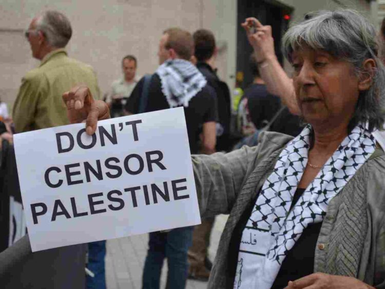 Censoring Palestine film is being censored