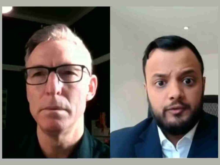 Jim Murphy was on Sky News talking about defense spending - except he's an arms lobbyist
