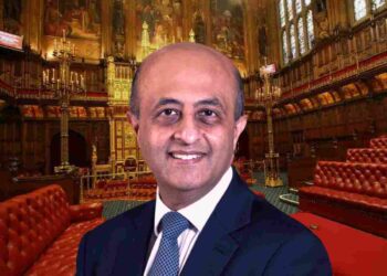 Jitesh Gadhia, otherwise known as baron Gadhia, sits in the House of Lords NHS lobbying