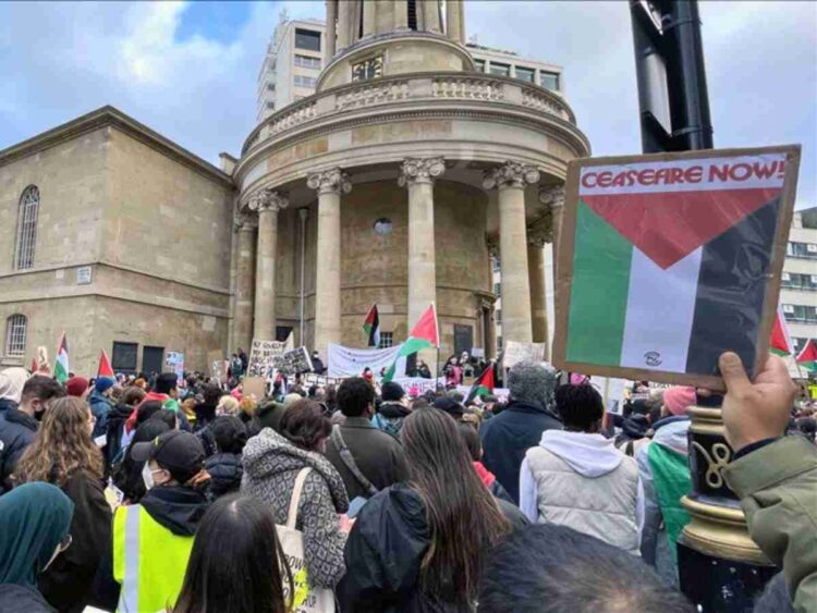 BBC protest on Al Quds Day
