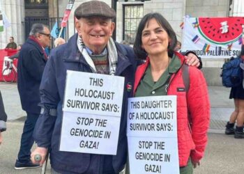 Stephen Kapos and his daughter