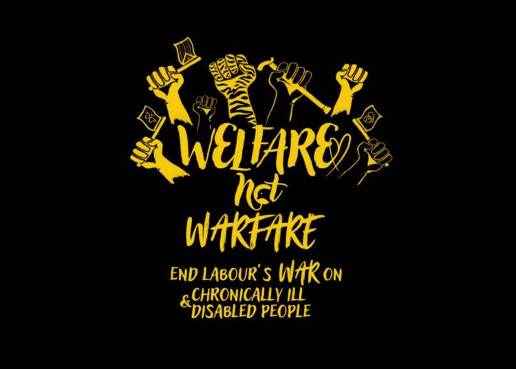Welfare Not Warfare DPAC DWP protest the Canary