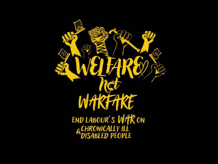 Welfare Not Warfare DPAC DWP protest the Canary
