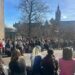 Glasgow university protest over Israel Palestine
