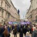 Rachel Reeves Treasury protest