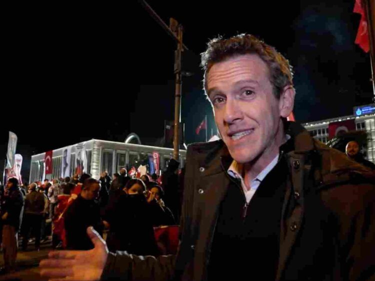 A BBC journalists has been arrested in Turkey