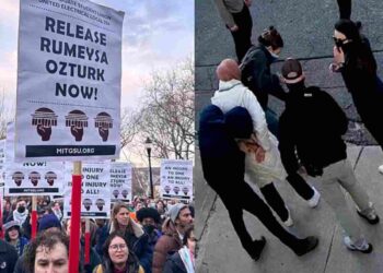 Protests erupt after PhD student Rumeysa Ozturk's abduction by masked US agents