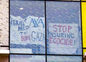AXA gets some payback for its complicity in murdering Palestinian children
