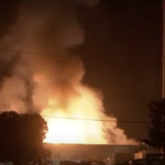 Fire at Moss Landing Battery site, CA North Yorkshire