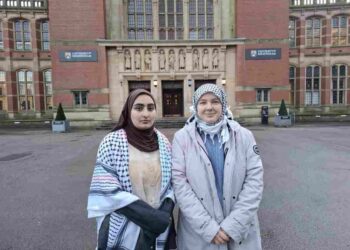 Birmingham University students