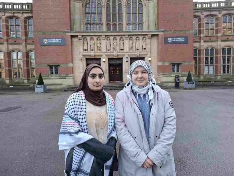 Birmingham University students