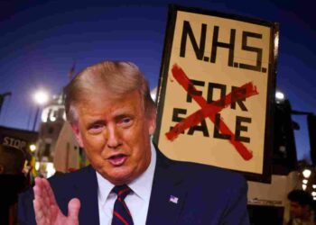 EveryDoctor is running a campaign to stop Trump buying the NHS as part of US-UK trade deal