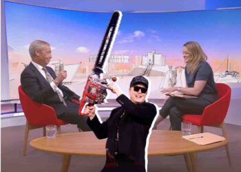 Nigel Farage told Laura Kuenssberg that UK councils should get the Elon Musk DOGE treatment
