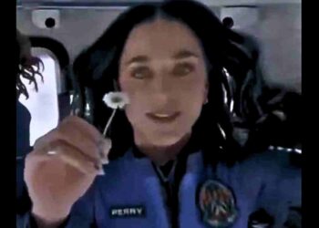Katy Perry went to space in a supposed Illuminati plot