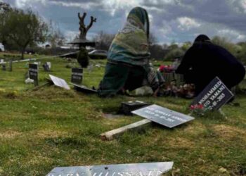 Carpenders Park Lawn Cemetery saw a mass desecration of Muslim graves