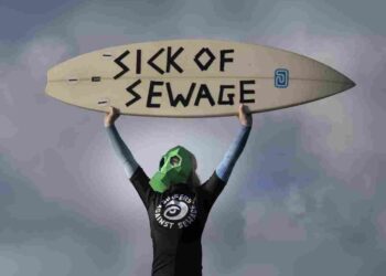 Surfers Against Sewage have exposed that water pollution has skyrocketed