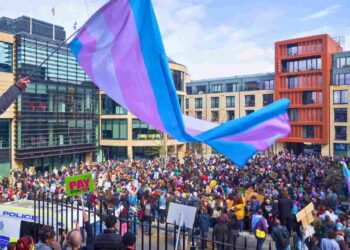 Edinburgh protest over trans rights and the Supreme Court ruling