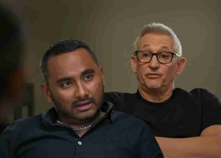 Gary Lineker Amol Rajan BBC Israel Gaza