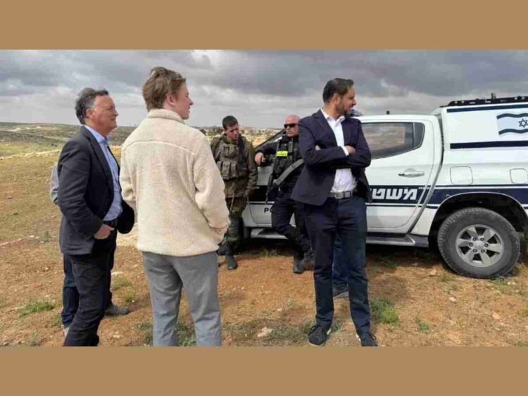 Shockat Adam visiting Israel and the Occupied Palestinian Territories