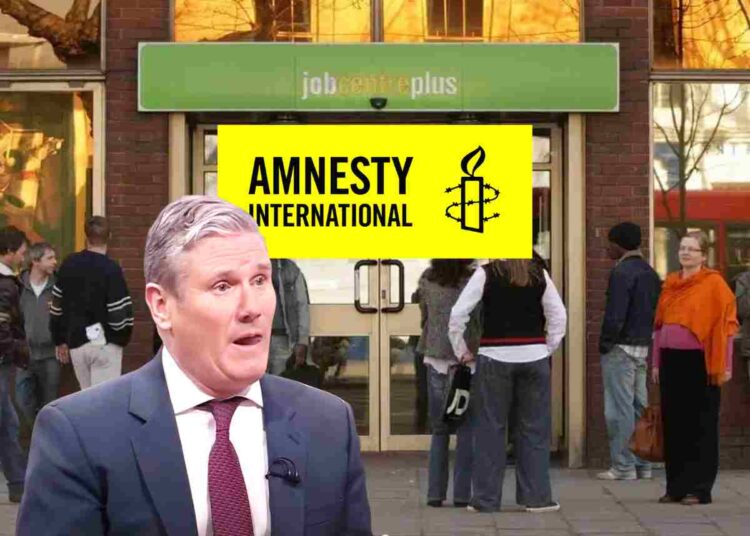 A report by Amnesty has slammed the DWP as consciously cruel