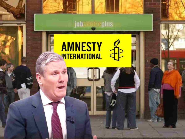 A report by Amnesty has slammed the DWP as consciously cruel