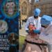 PETA performs stunt outside parliament over animal experiments