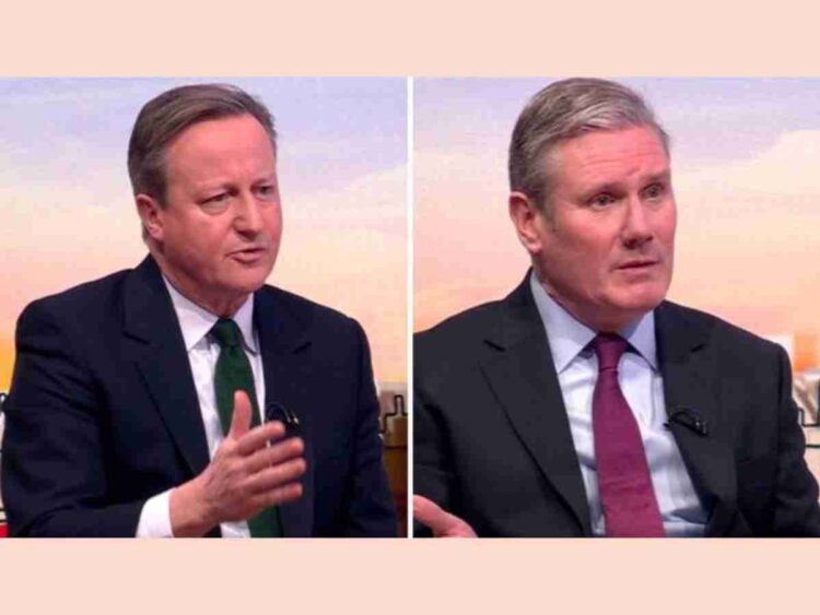 Labour is now using David Cameron's election messaging