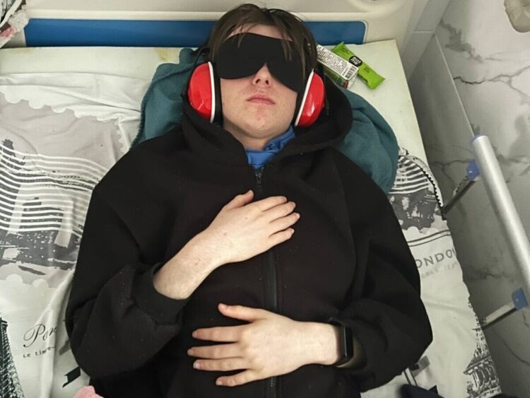 Marc in hospital ME/CFS