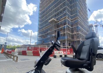 Image via Zkiah Smith of Greenwich council flats