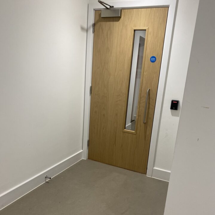 An inaccessible corridor under Greenwich council