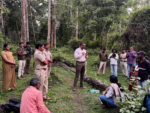 Forest department officials warn the Jenu Kuruba against re-occupying their homes inside Nagarhole National Park. The Indigenous people castigated them for delaying recognition of their forest rights, and went ahead anyway.