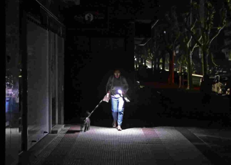 Spain energy blackout due to renewables, say right wingers